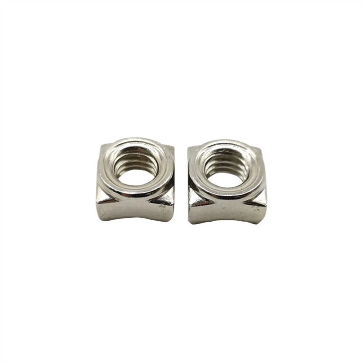 Square welding nuts (4)